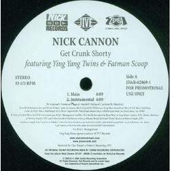 Nick Cannon / Ying Yang Twins / Fatman Scoop Get Crunk Shorty USED VINYL 12INCH MAXI-SINGLE PROMO