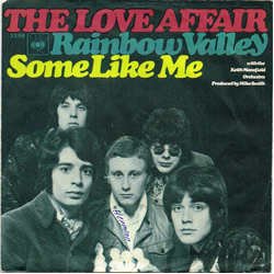 The Love Affair Rainbow Valley Vinyl 7" USED