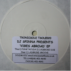 DJ Spinna Vibes Abroad EP Vinyl 12" USED