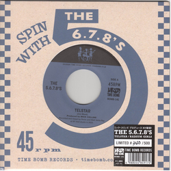 The 5.6.7.8's Telstar / Radium Girls Vinyl 7" USED