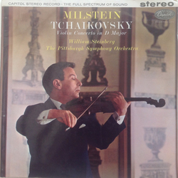 Nathan Milstein / Pyotr Ilyich Tchaikovsky / William Steinberg / Pittsburgh Symphony Orchestra Violin Concerto In D Major Vinyl LP USED