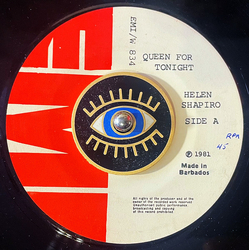 Helen Shapiro Queen For Tonight / Kiss 'N' Run Vinyl 7" USED