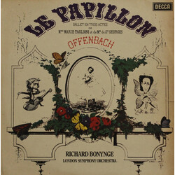 Jacques Offenbach / Richard Bonynge / The London Symphony Orchestra Le Papillon Vinyl LP USED