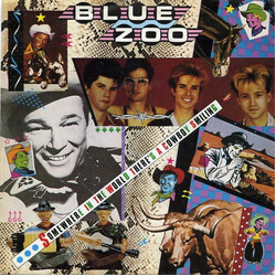 Blue Zoo Somewhere In The World There's A Cowboy Smiling USED VINYL 7INCH