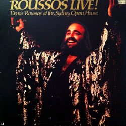 Demis Roussos Roussos Live! Demis Roussos At The Sydney Opera House Vinyl LP USED