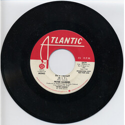 Peter Gabriel Do It Yourself (D.I.Y.) USED VINYL 7INCH 45 RPM PROMO STEREO MONO