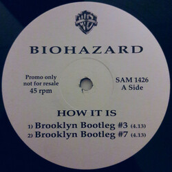 Biohazard How It Is USED VINYL PROMO 12INCH