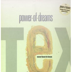 Power Of Dreams Never Been To Texas USED VINYL 12INCH LIMITED EDITION