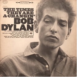 Bob Dylan The Times They Are A-Changin' Vinyl LP USED