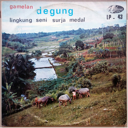 Lingkung Seni Surja Medal Gamelan Degung Vinyl LP USED