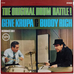 Gene Krupa / Buddy Rich The Original Drum Battle! Vinyl LP USED