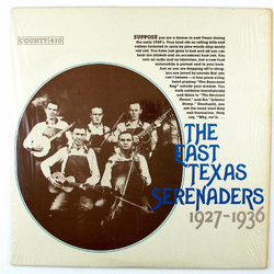 East Texas Serenaders The East Texas Serenaders 1927 - 1936 Vinyl LP USED