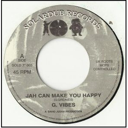 G. Vibes Jah Can Make You Happy Vinyl 7" USED