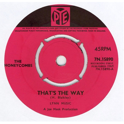 The Honeycombs That's The Way Vinyl 7" USED