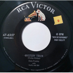Elvis Presley / Scotty Moore / Bill Black (2) Mystery Train / I Forgot To Remember To Forget Vinyl 7" USED