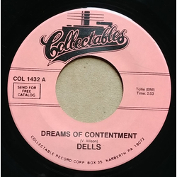 The Dells Dreams Of Contentment / Zing Zing Zing Vinyl 7" USED