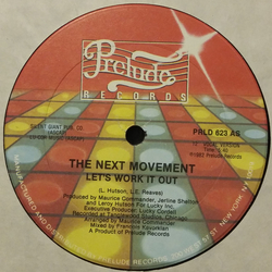 The Next Movement Let's Work It Out Vinyl 12" USED