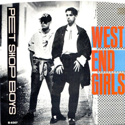 Pet Shop Boys West End Girls Vinyl 7" USED