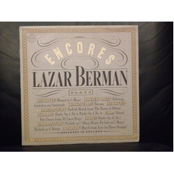 Lazar Berman Encores Vinyl LP USED