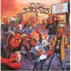 Evil Survives Judas Priest Live USED VINYL 7INCH 33 S RPM EP