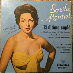 Sara Montiel El Ultimo Cuplé Vinyl 7" USED