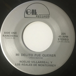 Noelio Villarreal Y Los Reales De Monterrey Mi Delito Fue Querer Vinyl 7" USED