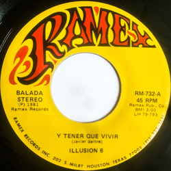 Ilussion 6 Y Tener Que Vivir Vinyl 7" USED
