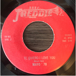 Mayo '78 Buenos Dias Amor / Te Quiero - I Love You Vinyl 7" USED