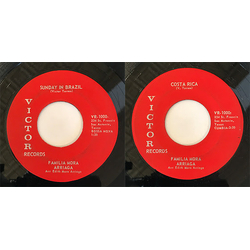 The Mora Arriaga Family Sunday In Brazil / Costa Rica Vinyl 7" USED