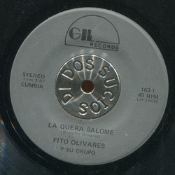 Fito Olivares Y Su Grupo La Guera Salome Vinyl 7" USED