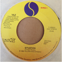 Yazoo Situation Vinyl 7" USED