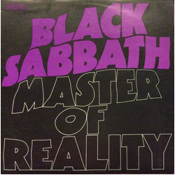 Black Sabbath Master Of Reality Vinyl LP USED