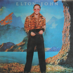 Elton John Caribou Vinyl LP USED
