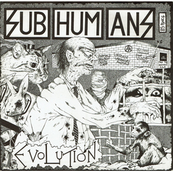Subhumans Evolution Vinyl 7" USED