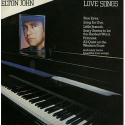 Elton John Love Songs Vinyl LP USED