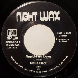 Cletus Black Rapid-Fire Love / That's The Story Vinyl 7" USED