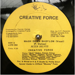 Creative Force (6) Mash Down Babylon Vinyl 12" USED