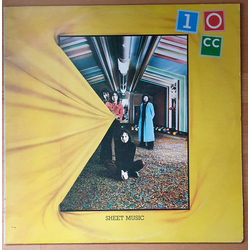10cc Sheet Music Vinyl LP USED