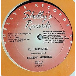 Sleepy Wonder D.J. Business Vinyl 12" USED