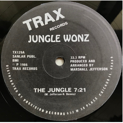 Jungle Wonz The Jungle Vinyl 12" USED