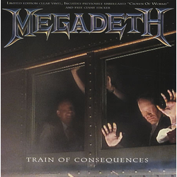 Megadeth Train Of Consequences Vinyl 7" USED