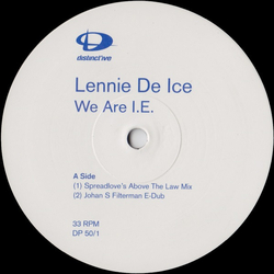 Lennie De Ice We Are I.E. Vinyl 12" USED