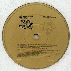 Almighty Beatfreakz The Remixes Vinyl 12" USED