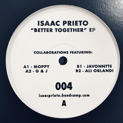 Isaac Prieto Better Together EP Vinyl 12" USED