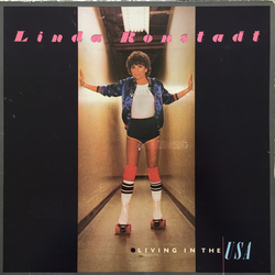 Linda Ronstadt Living In The USA Vinyl LP USED