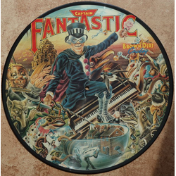 Elton John Captain Fantastic And The Brown Dirt Cowboy Vinyl LP USED