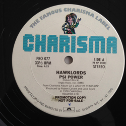 Hawklords PSI Power Vinyl 12" USED