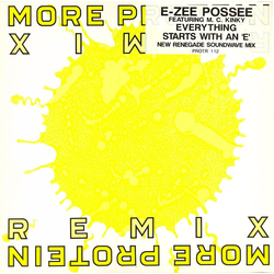 E-Zee Possee / MC Kinky Everything Starts With An 'E' (New Renegade Soundwave Mix) Vinyl 12" USED