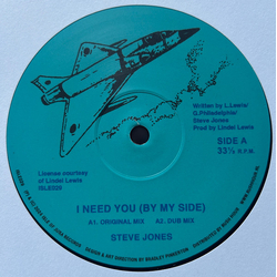 Steve Jones (37) / Fat Boys U.K. I Need You (By My Side) / The Challenge Vinyl 12" USED