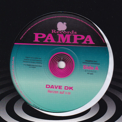 Dave DK Herzen Auf Vinyl 12" USED